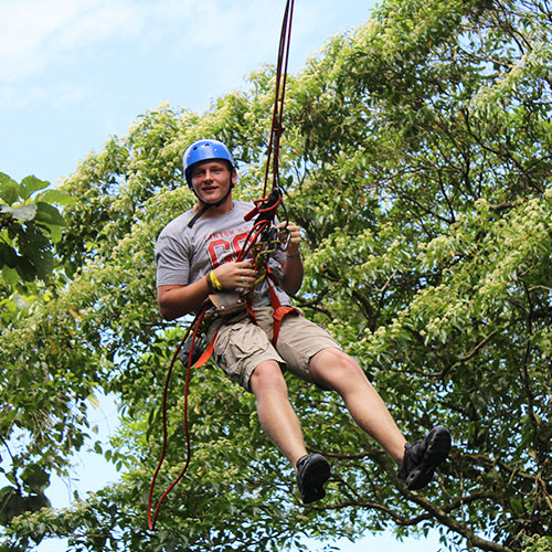 Arenal Canopy Tours La Fortuna Costa Rica Tarzan Swing Arenal